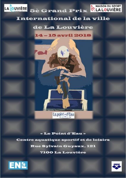 GP de la Ville de La Louvière (piscine olympique fermée à partir de 19h)