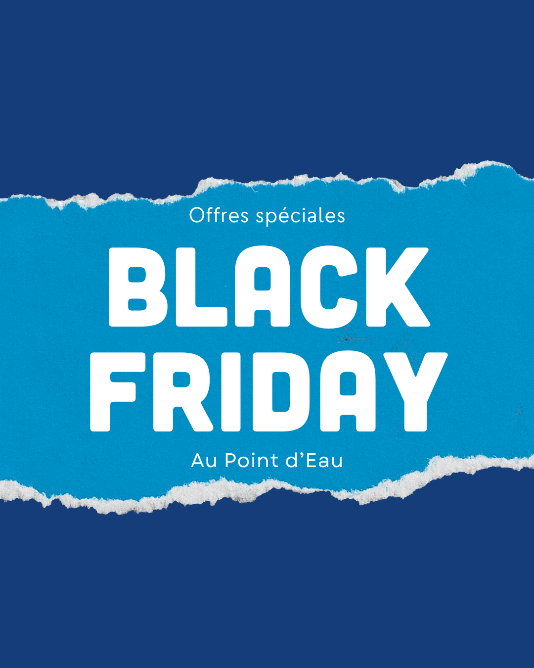 Black Friday 2025 au Point d'Eau