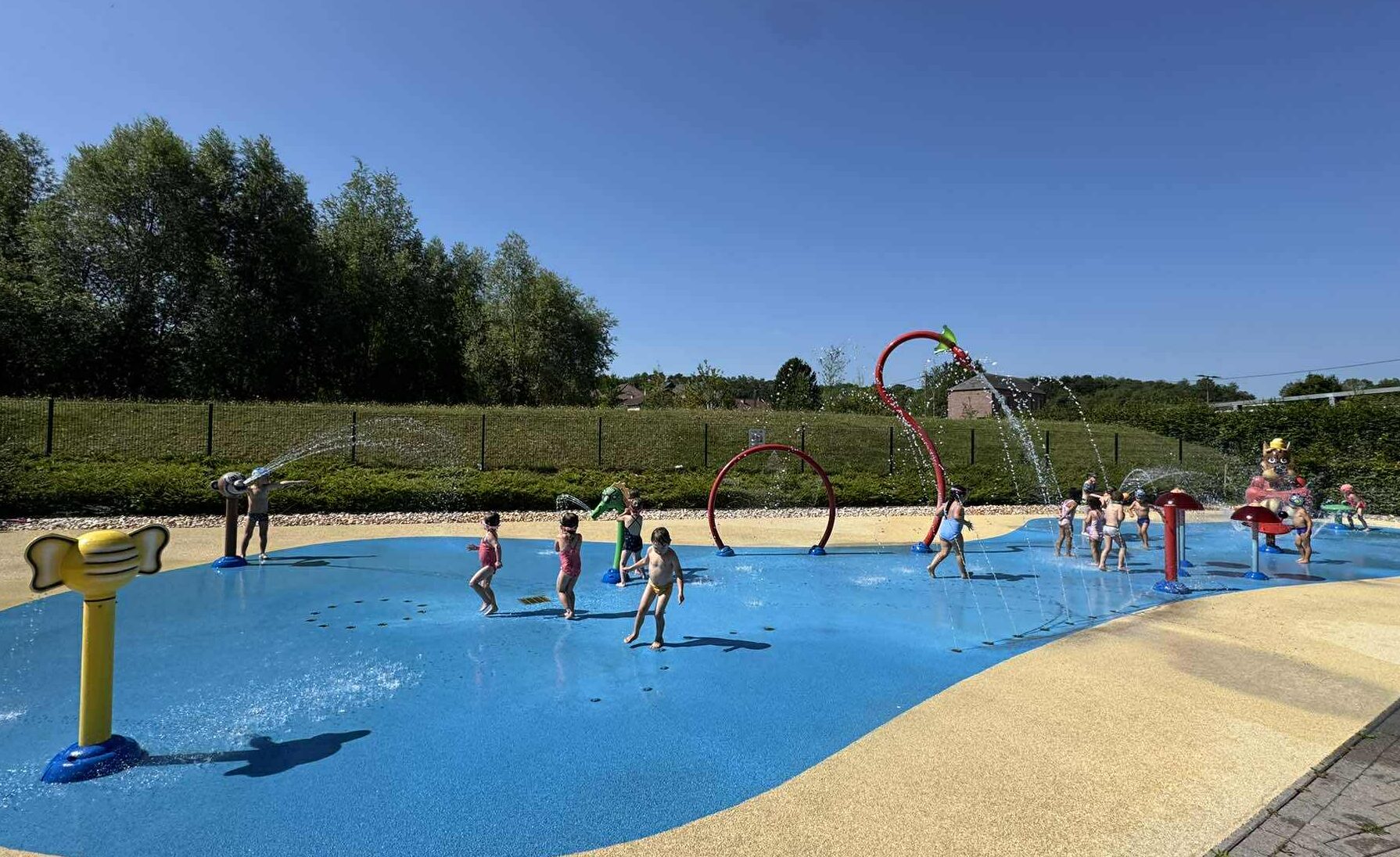Spray Park, notre espace extérieur