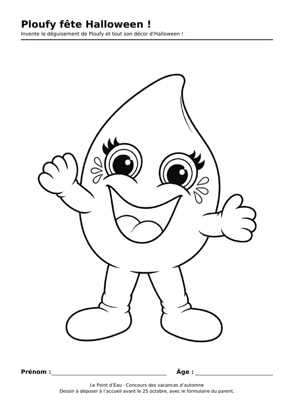 Coloriage Ploufy à inventer